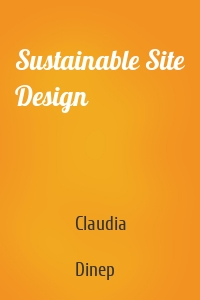 Sustainable Site Design
