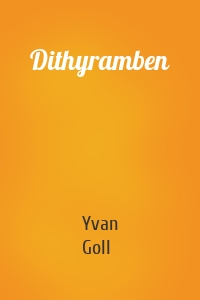 Dithyramben