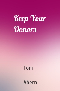 Keep Your Donors