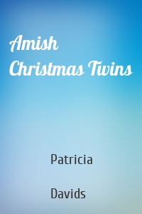 Amish Christmas Twins