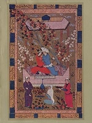 Обложка книги «Лирика» — Абдурахман Джами