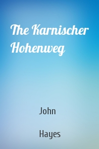 The Karnischer Hohenweg