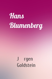 Hans Blumenberg