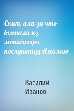 Обложка книги «Скит, или за что выгнали из монастыря послушницу Амалию» — Василий Иванов