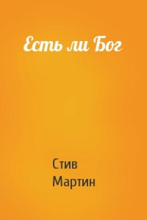 Обложка книги «Есть ли Бог» — Стив Мартин