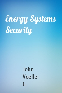 Energy Systems Security