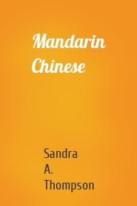 Mandarin Chinese