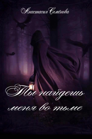 Обложка книги «Ты найдёшь меня во тьме» — Анастасия Семёнова