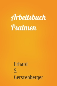 Arbeitsbuch Psalmen