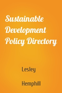 Sustainable Development Policy Directory