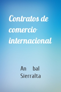 Contratos de comercio internacional