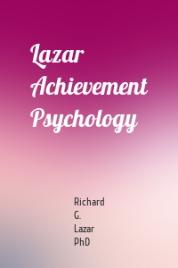 Lazar Achievement Psychology