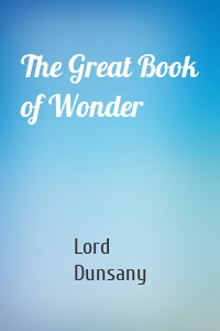 The Great Book of Wonder