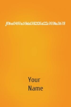 Обложка книги «f0ba0497a59dd382126d22c7691a3b78» — Your Name