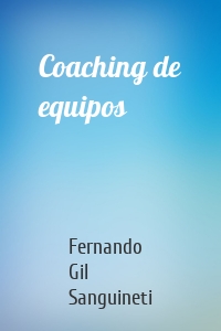 Coaching de equipos