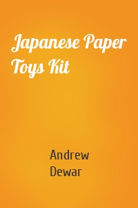 Japanese Paper Toys Kit