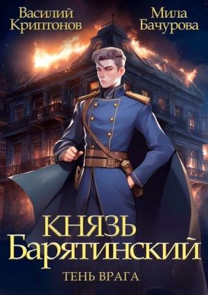 Обложка книги «Тень врага» — Василий Криптонов, Мила Бачурова