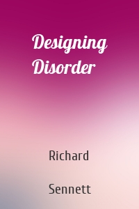 Designing Disorder