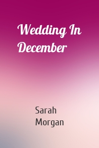 Wedding In December