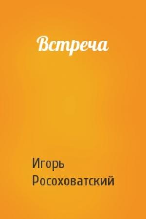 Обложка книги «Встреча» — Игорь Росоховатский
