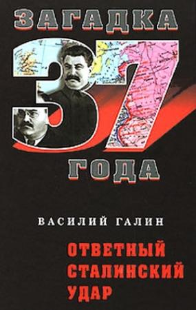 Обложка книги «Ответный сталинский удар» — Василий Галин
