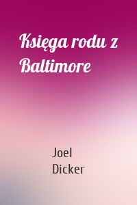 Księga rodu z Baltimore