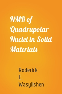 NMR of Quadrupolar Nuclei in Solid Materials