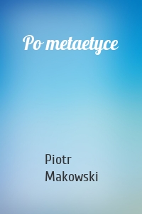 Po metaetyce