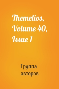 Themelios, Volume 40, Issue 1