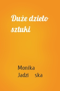 Duże dzieło sztuki