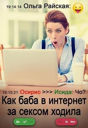 Обложка книги «Как баба в интернет за сексом ходила» — Ольга Райская