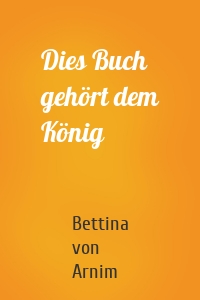 Dies Buch gehört dem König