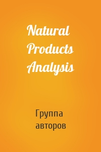 Natural Products Analysis