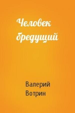 Обложка книги «Человек бредущий» — Валерий Вотрин