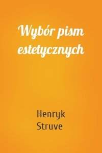 Wybór pism estetycznych