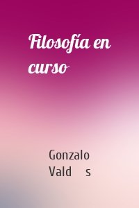 Filosofía en curso