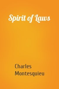 Spirit of Laws