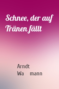 Schnee, der auf Tränen fällt