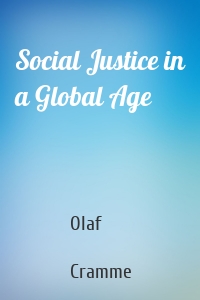 Social Justice in a Global Age