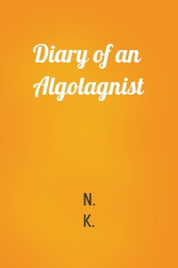 Diary of an Algolagnist