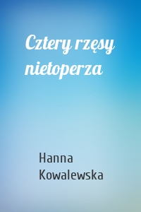 Cztery rzęsy nietoperza