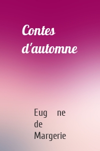 Contes d'automne