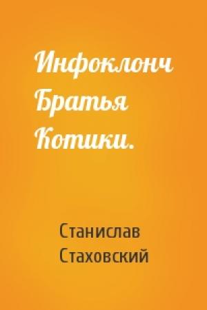 Обложка книги «Инфоклонч Братья Котики.» — Станислав Стаховский