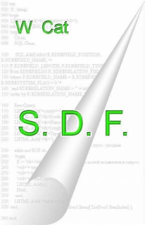 Обложка книги «S. D. F.» — W Cat