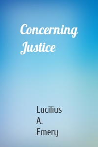 Concerning Justice
