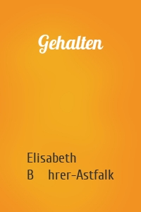 Gehalten