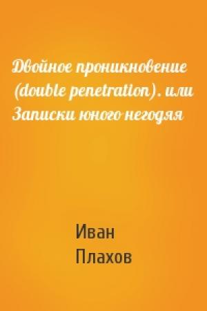 Обложка книги «Двойное проникновение (double penetration). или Записки юного негодяя» — Иван Плахов