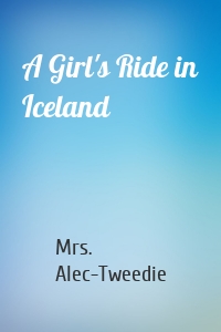 A Girl's Ride in Iceland