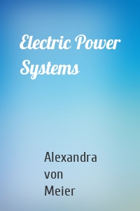 Electric Power Systems