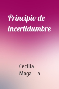 Principio de incertidumbre